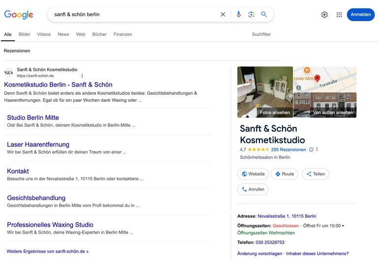 Google Unternehmensprofil