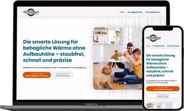 Website-Mockup Schuhmacher Frästechnik