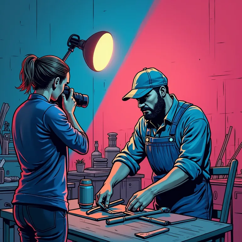 Handwerker Fotoshooting - Fotos für Ihre Website