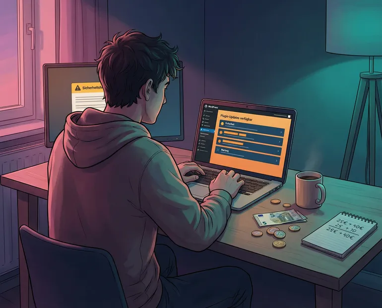 WordPress Wartung Kosten – Vergleich DIY, Agentur und Managed Wartungsvertrag für KMU